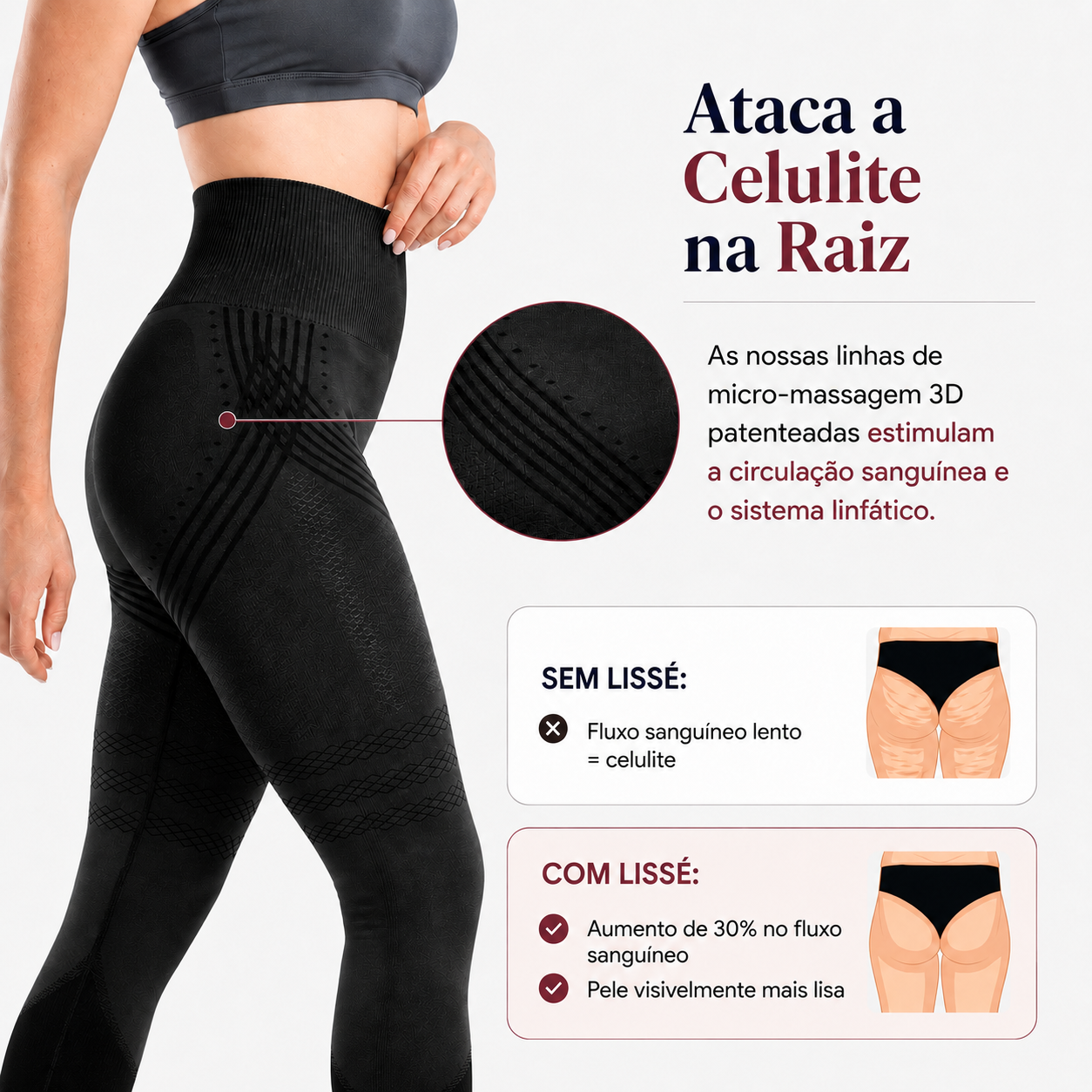 Leggings 3D Anti-Celulite