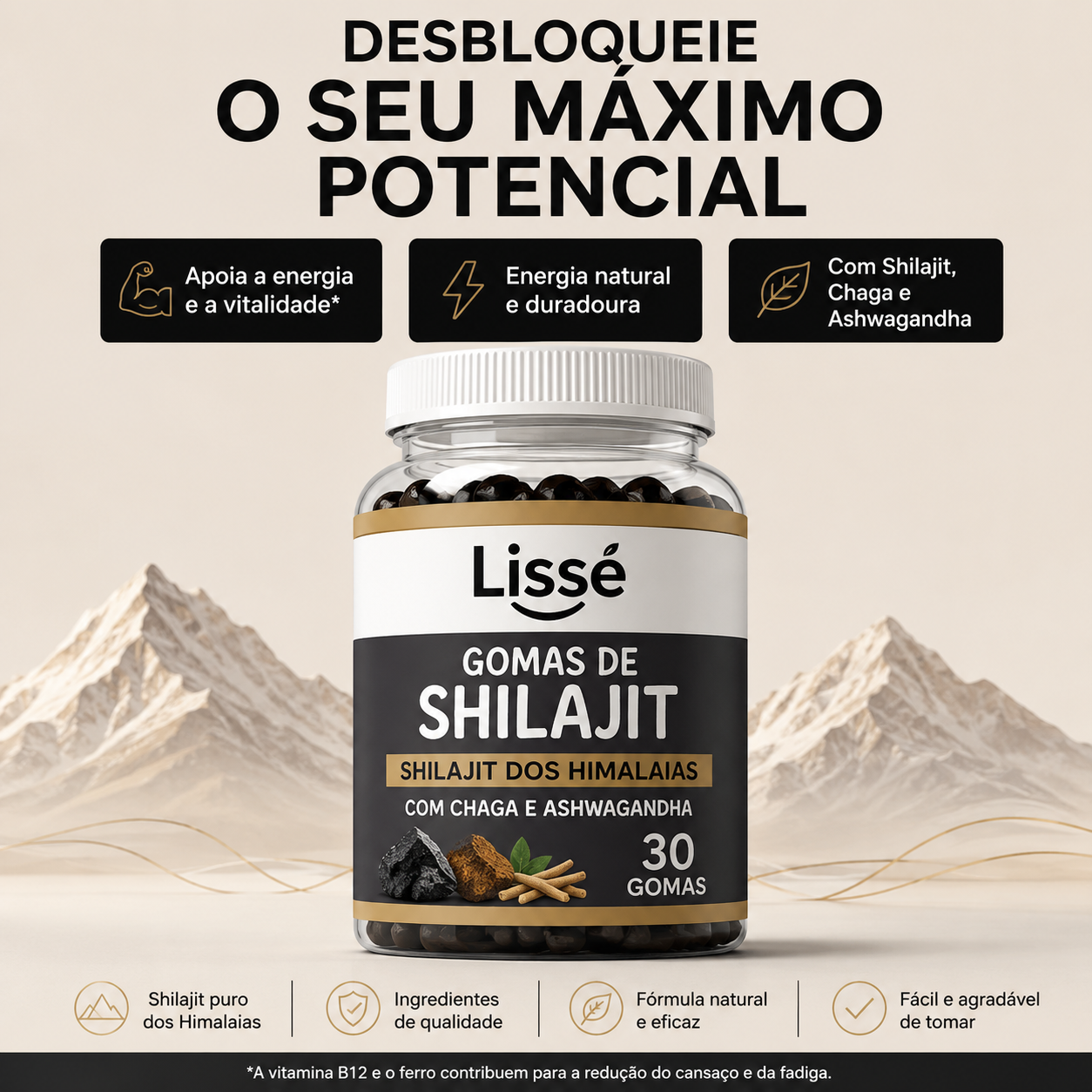 Lissé | Gomas de Shilajit