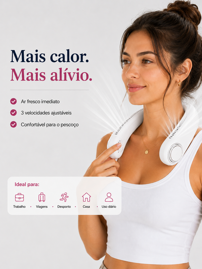 Ventoinha de Pescoço Portatil