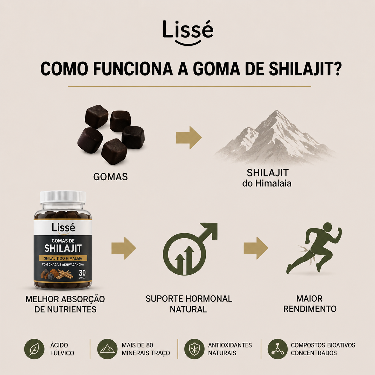 Lissé | Gomas de Shilajit